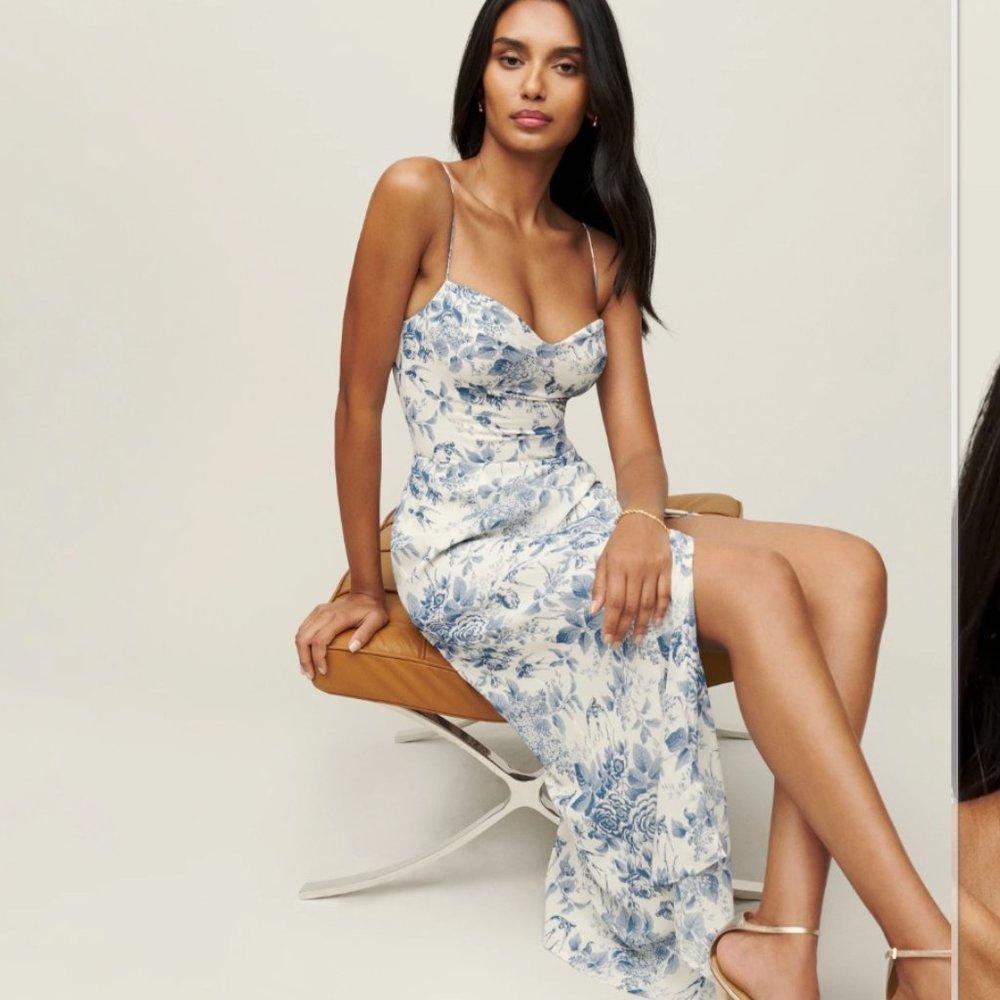 Reformation Kourtney Dress Size 2 in Pompadour